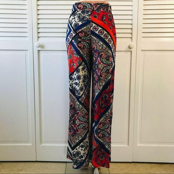 *NEW* JULES & LEOPOLDO Ornate Print Elastic Waist Pants
