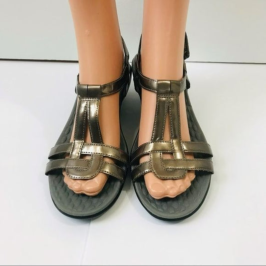 CALRKS Collection Bronze Sandals Size 11
