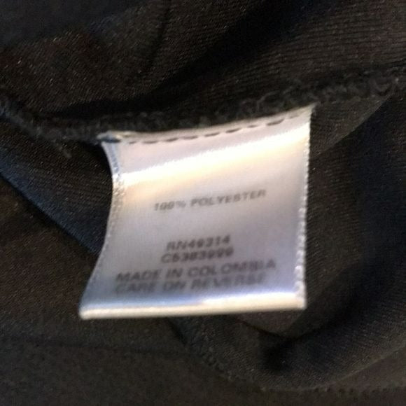 CHAMPION Black Zip Up Hooded Jacket Size XL