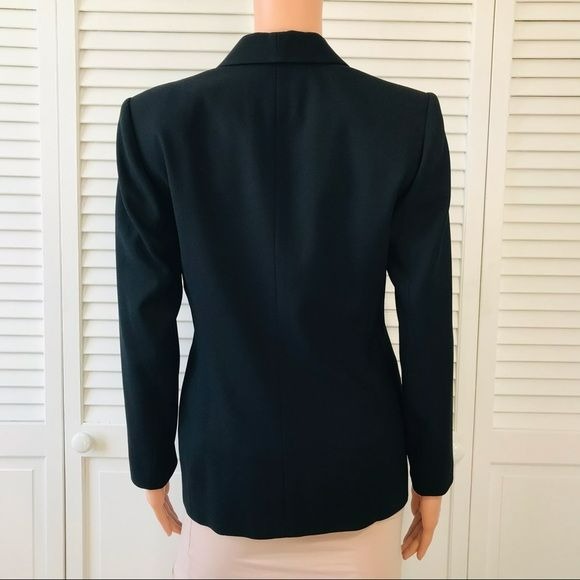 PETITE SOPHISTICATION Black Blazer Size 4P