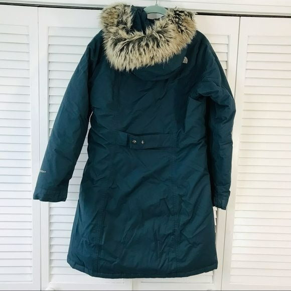 THE NORTH FACE Teal Arctic Hyvent Parka Size M
