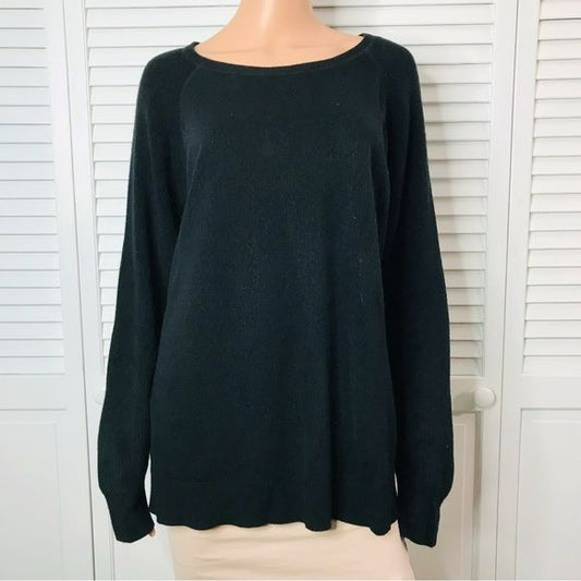 SWEET ROMEO Black Long Sleeve Knit Sweater Size 2X