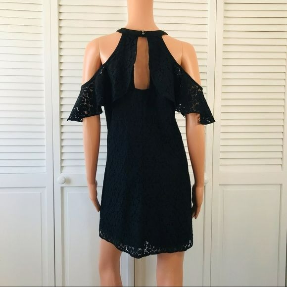 CANDIE’S Black Lace Dress Size M