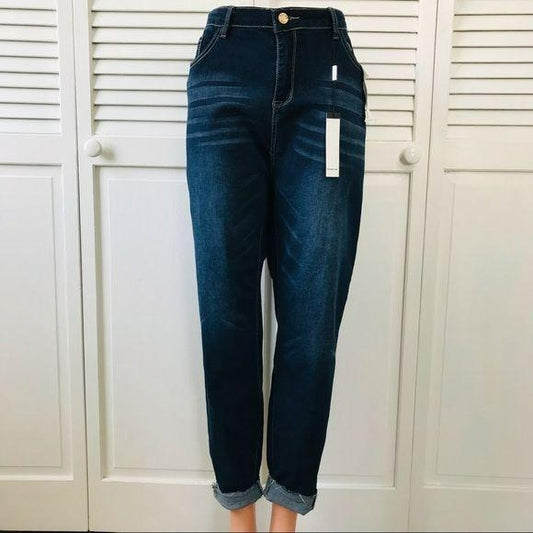 WILLIAM RAST Dark Blue Sculpted High-rise Jeans Size 30 (New with tags)