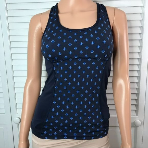 TORY BURCH Sport Racerback Tank Top Size XS