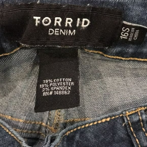 TORRID Blue Jeans Size 16S