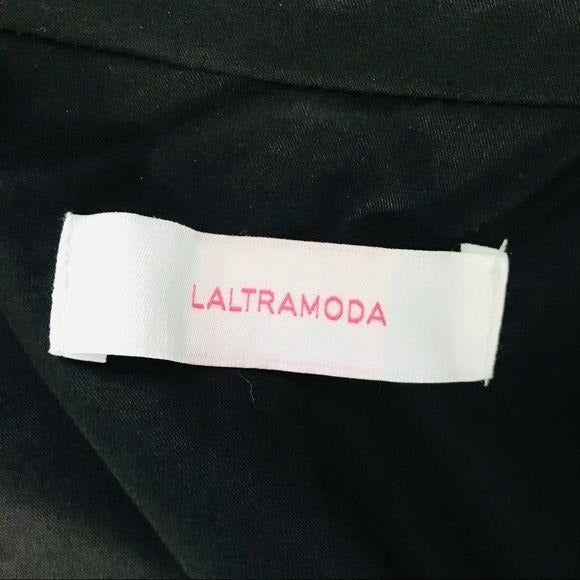LATRAMODA Black Blazer Italian Size 8/M