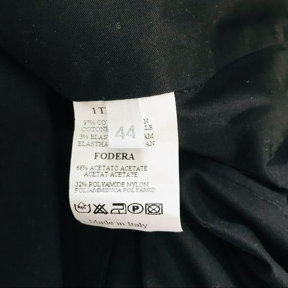LATRAMODA Black Blazer Italian Size 8/M