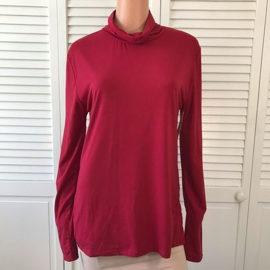 LOVE NATION Red Turtleneck Sweater Size 2XL (New with tags)
