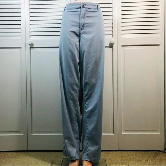 LANE BRYANT Light Blue Plus Size Pants Size 28