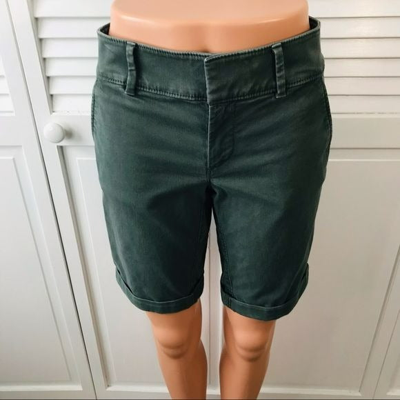 LOFT Green Shorts Size 2