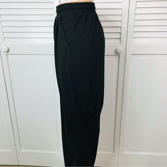 NANETTE By Nanette Lepore Black High Waist Cropped Pants Size XL