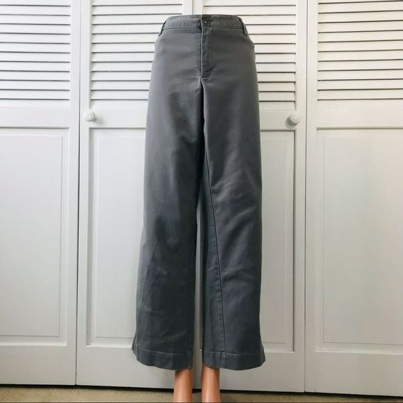 EDDIE BAUER Gray Blakely Fit Pants Size 18W