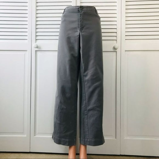 EDDIE BAUER Gray Blakely Fit Pants Size 18W