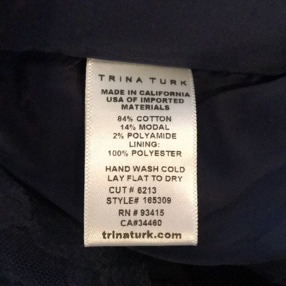 TRINA TURK Multicolor Paisley Yuna Shift Short Sleeve Sheath Dress Size 8