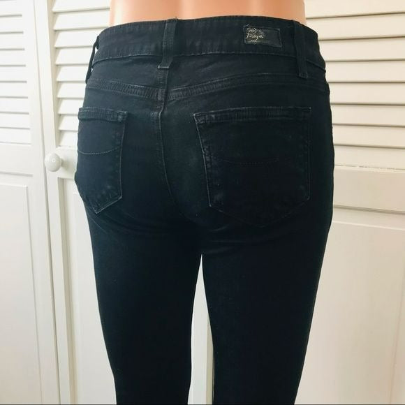 PAIGE Black Skyline Jeans Size 25