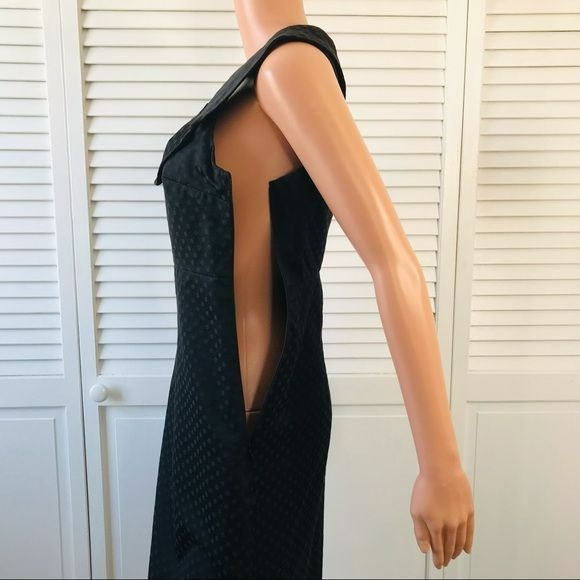 MERONA Black Polka Dot Sleeveless Dress Size 2