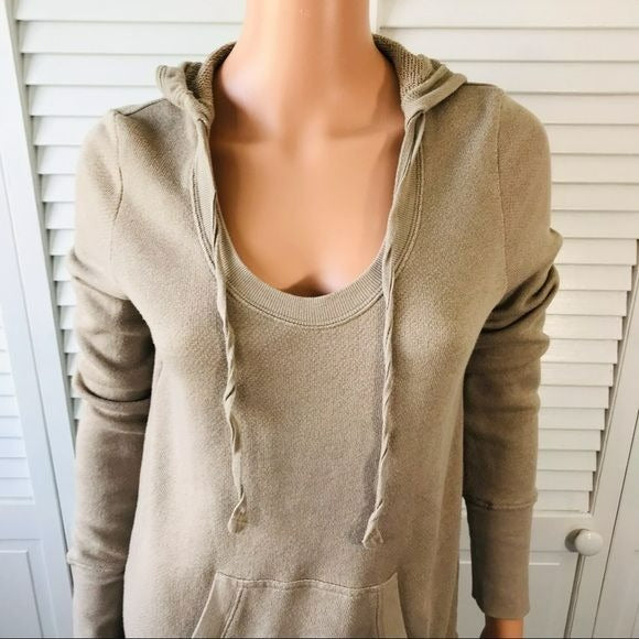 CASLON Tan Hooded Sweatshirt Size M