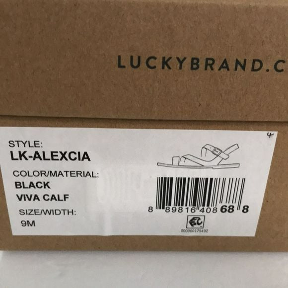 *NEW* LUCKY BRAND Black LK-Alexcia Sandals