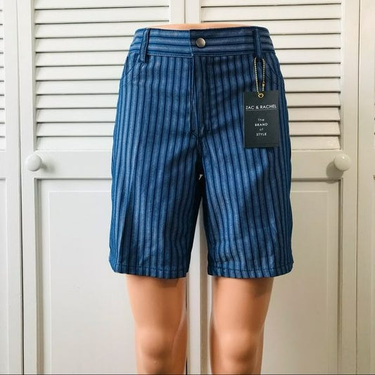 ZAC & RACHEL Blue Reversible Shorts Size 6 (new with tags)