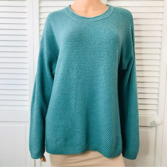 SPLENDID Turquoises Knit Pullover Sweater