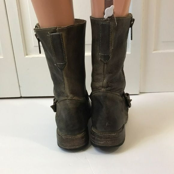 BED|STU Cobbler Series Distressed Boots Size 6.5
