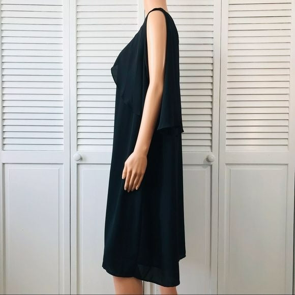 VINCE CAMUTO Black Sleeveless Dress Size 2X