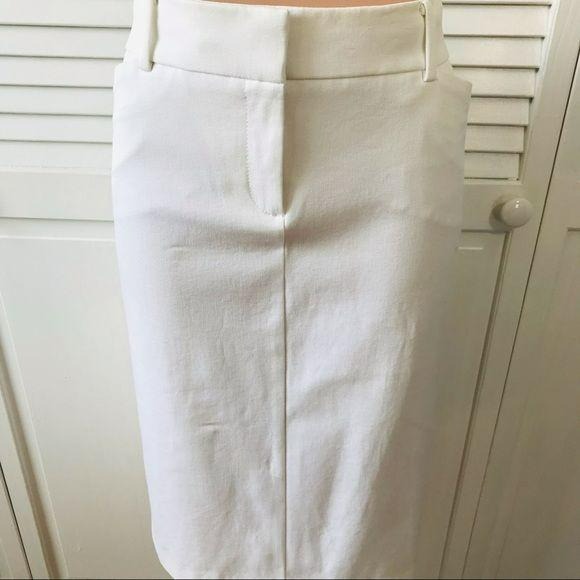 *NEW* VERONICA BEARD White Deena Patch Skirt Size 12