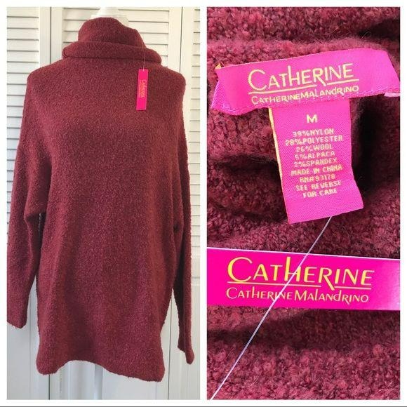 *NEW* Catherine Malandrino Cowl Neck Sweater