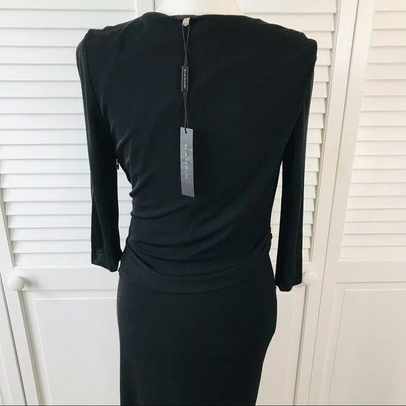 *NEW* ELIE TAHARI Black Lillie Dress Size 8