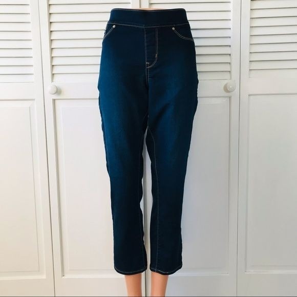 LEVI’S Blue Denizen Pull-On Crop Jeans Size 16