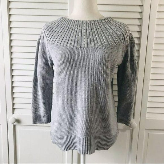 NEW YORK & COMPANY Gray Sweater Size S